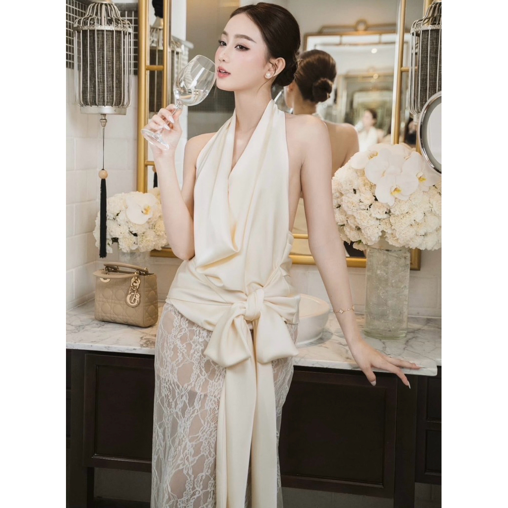 Vintage Flamingo- Whisper Dress