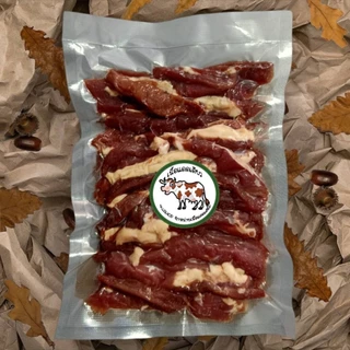 เนื้อวัวแดดเดียวสูตรเด็ด อร่อยถูกปาก ทำสดใหม่ทุกวัน สะอาดปลอดภัย แพ็คถุงสูญญากาศอย่างดี