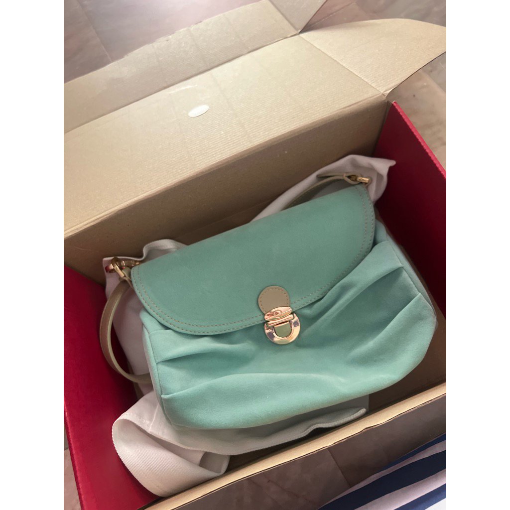 Signyกระเป๋ามือ1สีทิฟฟานี