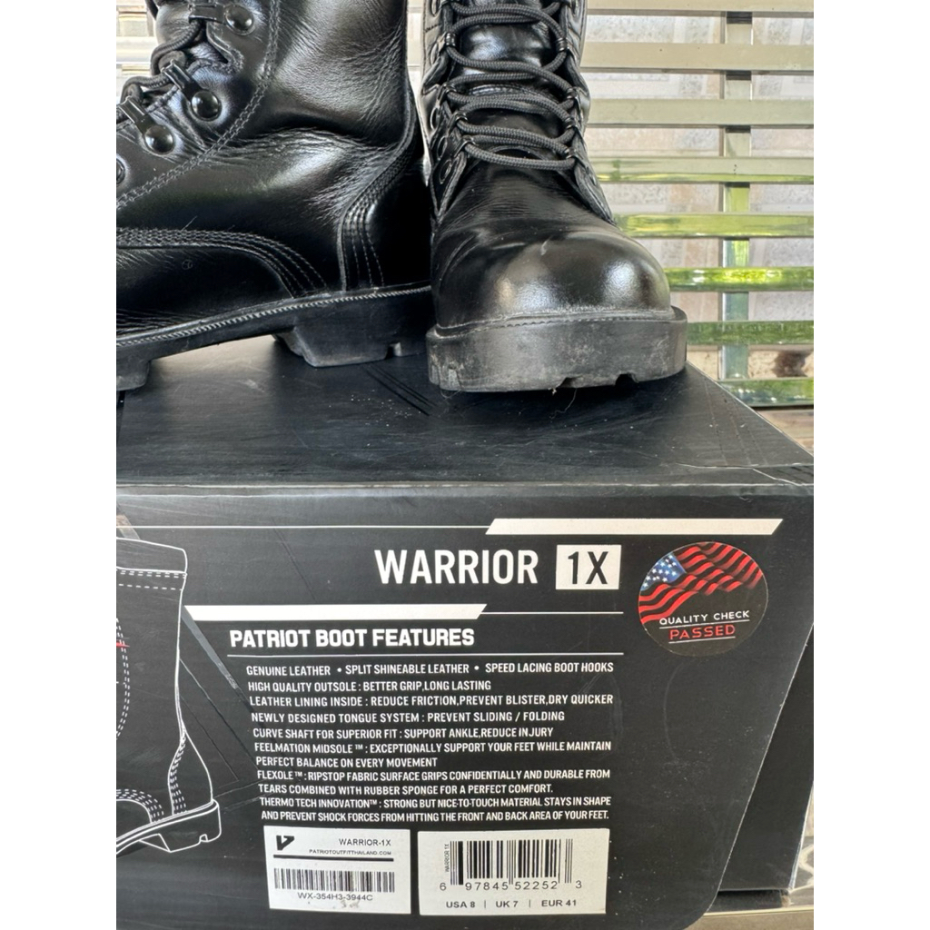 รองเท้า PATRIOT WARRIOR 1X™ - รองเท้าคอมแบท Combat Boot