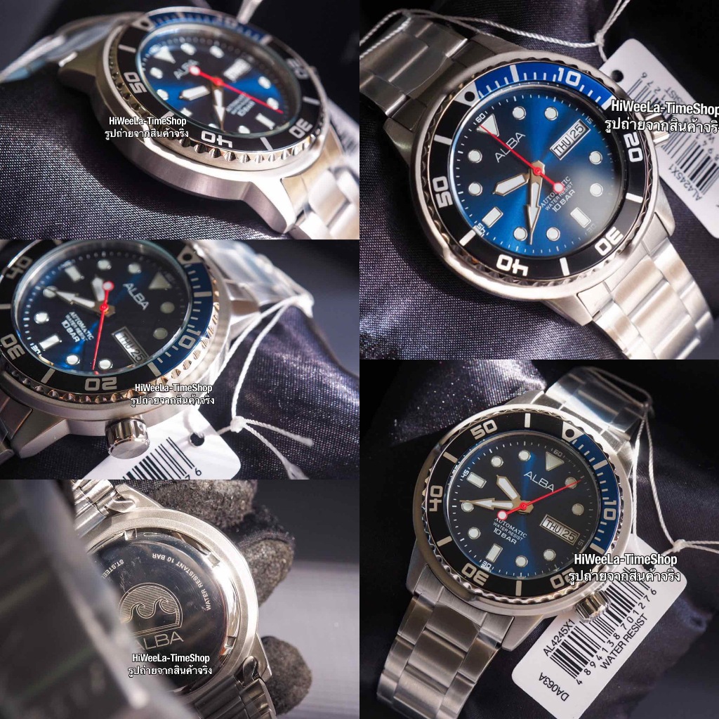 นาฬิกาข้อมือผู้ชาย Alba Automatic AL4419X, AL4225X ,AL4421X ,A605X ,AL4601X,AL4388X,AL4537X,AL4549X ,AL4561X ,AL4675X - รูปที่ 6
