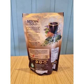 NESCAFE GOLD RICH AROMA & SMOOTH TASTE GOLDEN ROASTED ARABICA 160g. เนสกาแฟโกลด์เบลนด์ กาแฟสำเร็จรูป ถุงเติมขนาดใหญ่