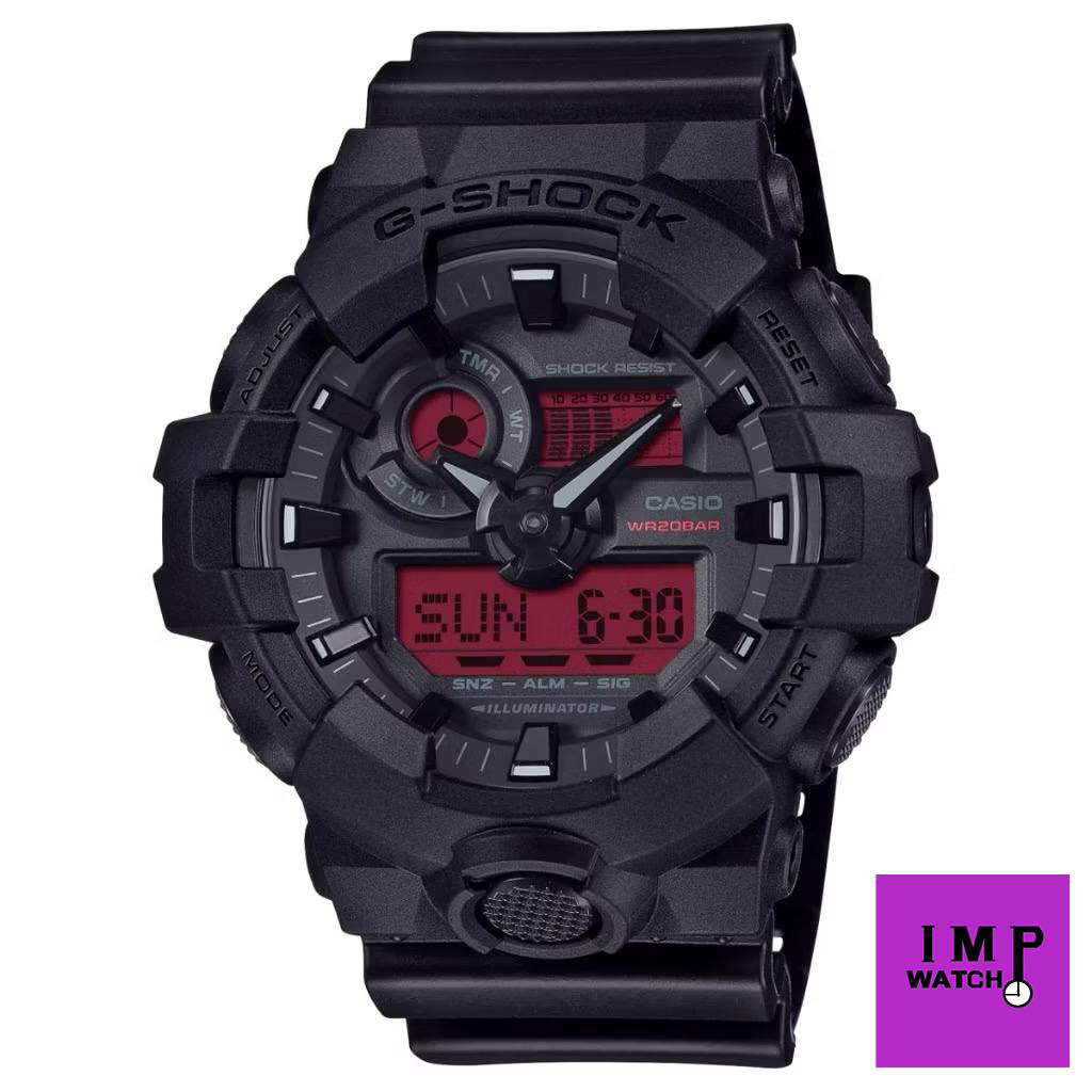 นาฬิกา G-SHOCK รุ่น GA-700BBR-1ADR ดำเหลือง ของแท้ประกัน Cmg 1ปีใหม่ล่าสุด