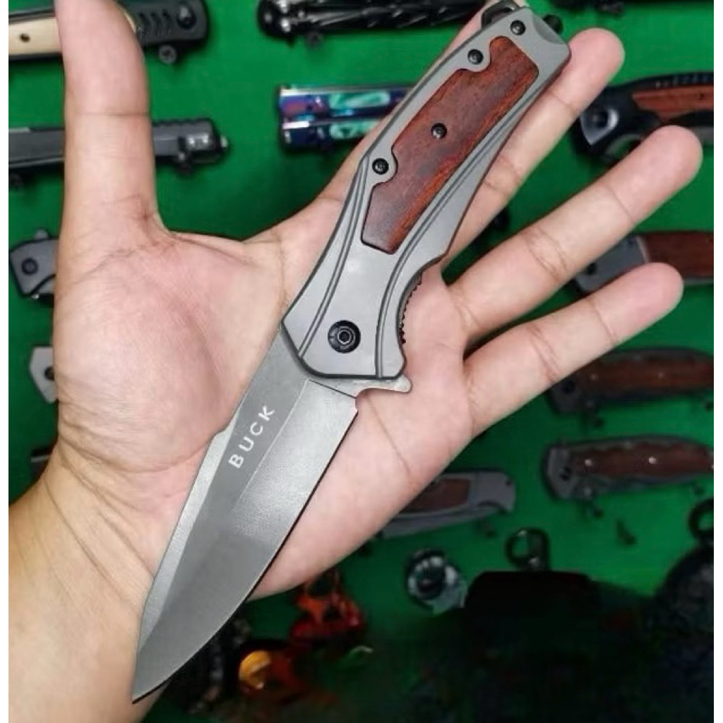 🇺🇸 BUCK Folding Hunting Knife no.DA154