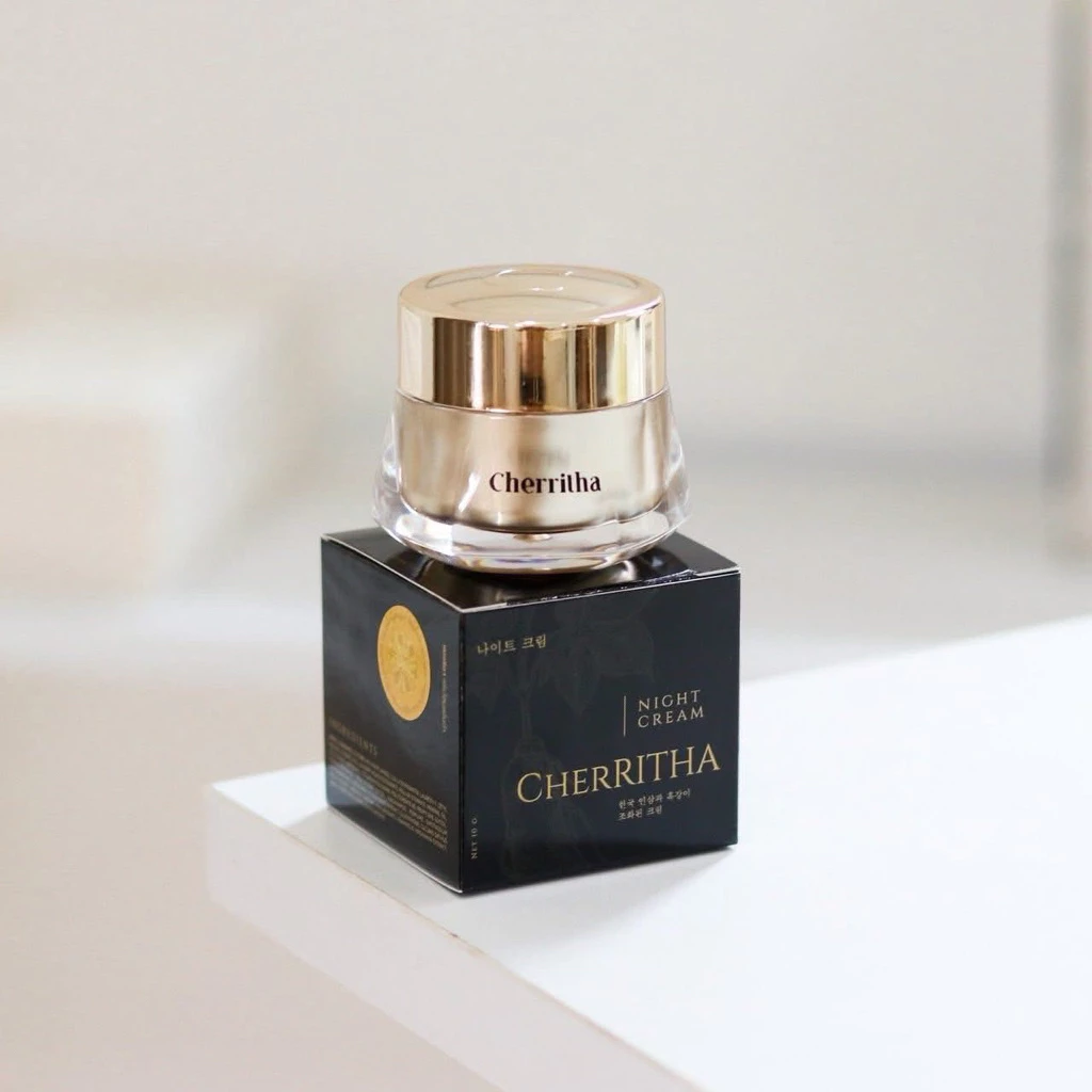 โสมเฌอริตาแท้100% แพคเกจใหม่ครีมโสมขมิ้นดำ Cherritha lot14 พร้อมส่ง (กด10กปขึ้นได้ราคาส่ง)
