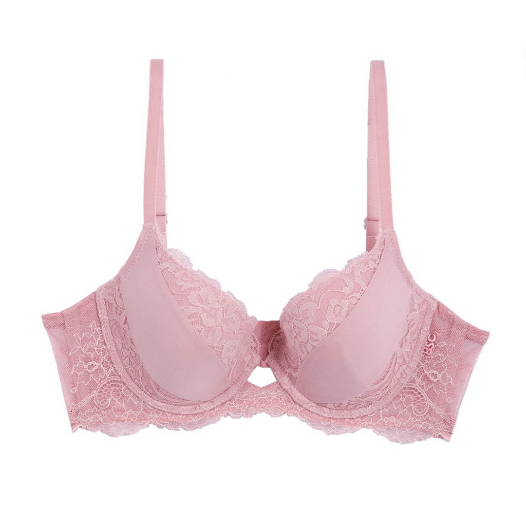 BSC Lingerie ชุดชั้นในผู้หญิง ลูกไม้เซ็กซี่ รูปแบบ MOLD BRA เสริมโครง เสริม PAD - BB6589