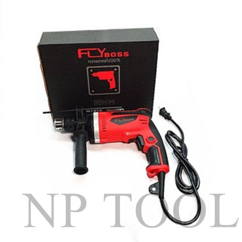 NP-796 FLYBOSS สว่านไฟฟ้า 2 ระบบ เจาะ กระเเทก 16 มม. รุ่น MT-814 ทองแดงแท้ 100%