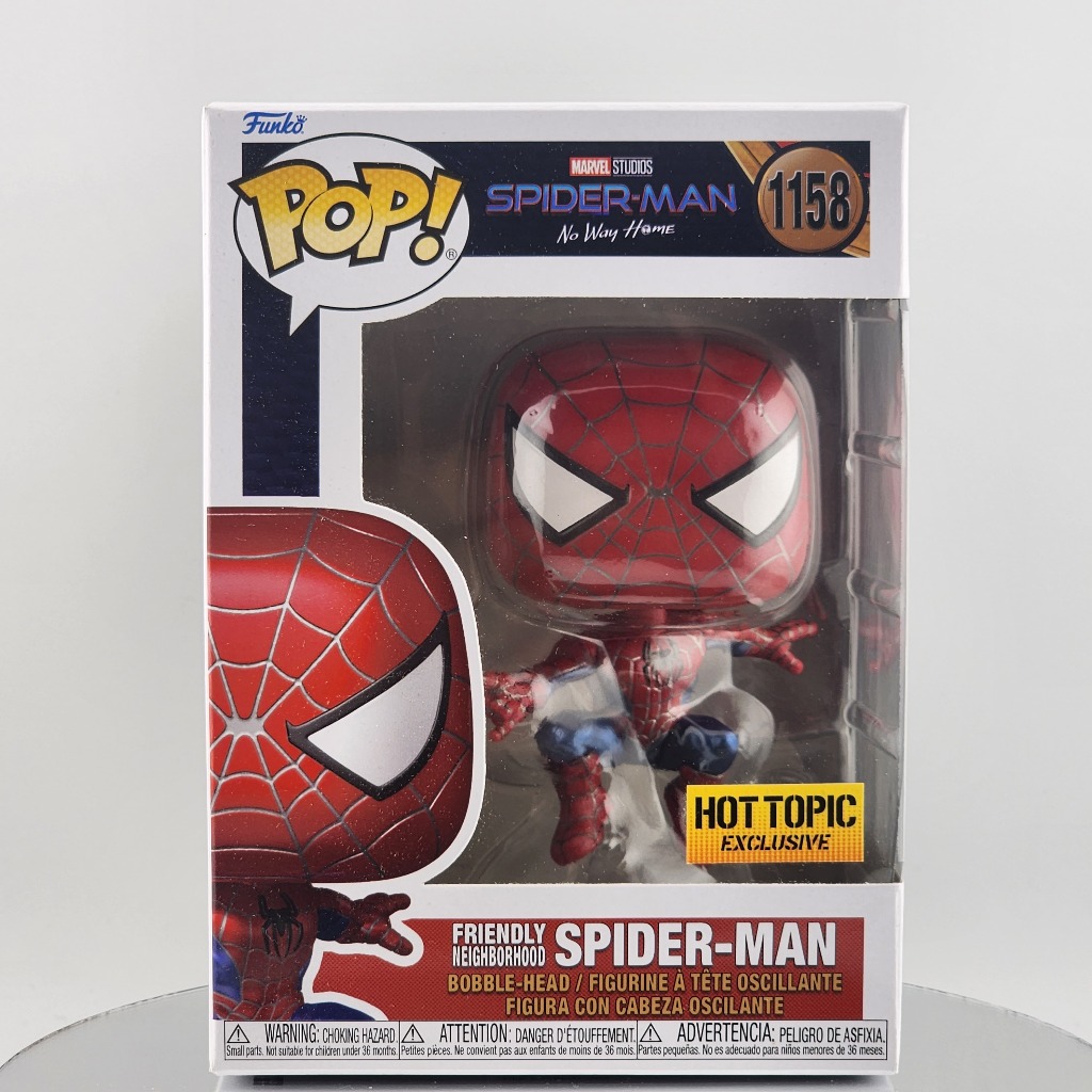 Funko Pop! Marvel - Spider Man Hot topic Exclusive #1158