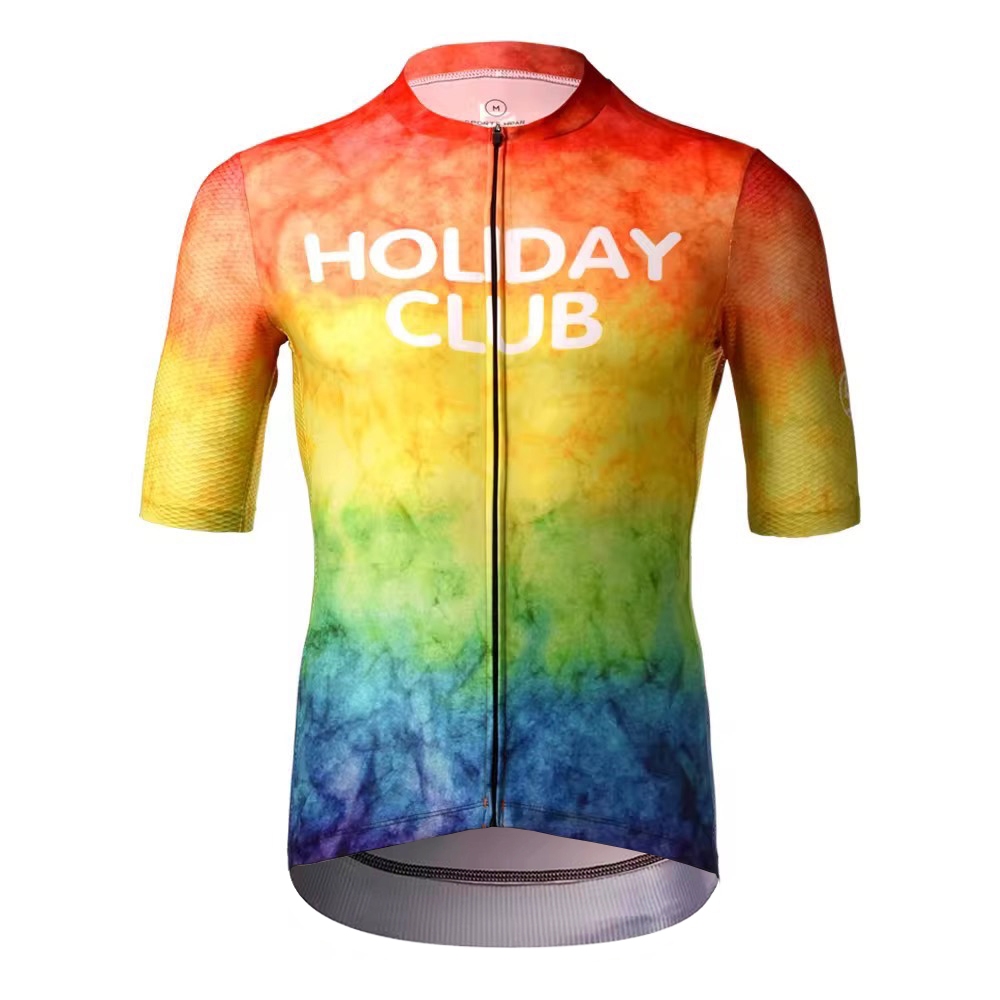 เสื้อจักรยาน Tarstone Holiday Club Cycling Jersey สี rainbow C1