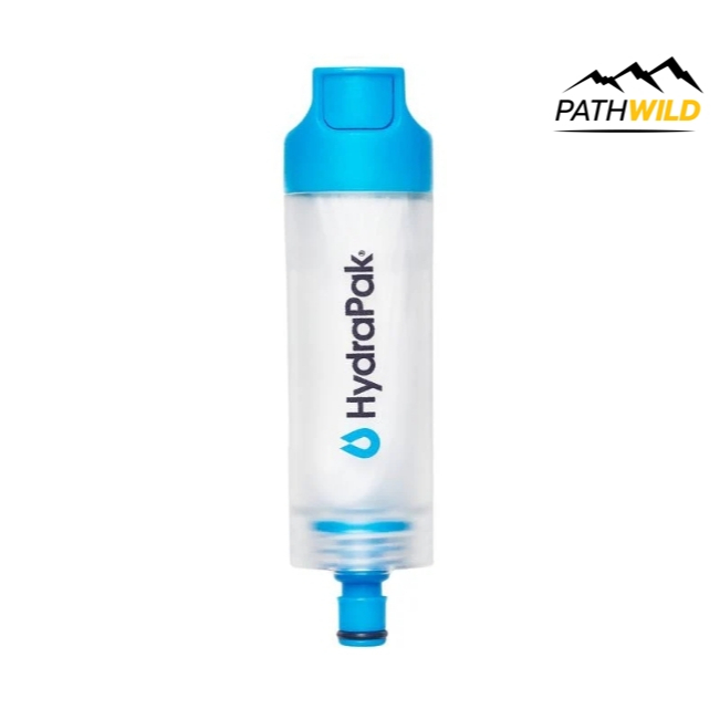 HYDRAPAK-28 MM PNP INLINE FILTER เครื่องกรองน้ำแบบพกพา ใช้ต่อเข้ากับภาชนะบรรจุน้ำของ Hydrapak