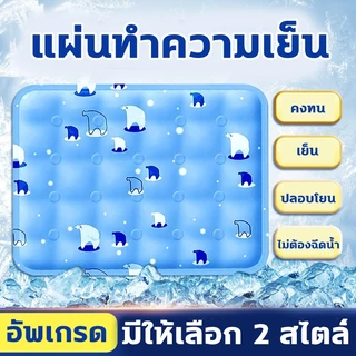 เบาะเย็น ที่นอนเย็น เบาะเจลเย็น ที่นอนเจล ไม่ต้องเติมน้ำ ไม่ต้องแช่เย็น 50*150/70*170/90*180cm ที่นอนน้ําแข็งเจล