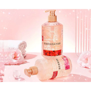 กลิ่นหอมติดทนนาน เจลอาบน้ำ QISE Rose 500ml ครีมอาบน้ำกลิ่นดอ…