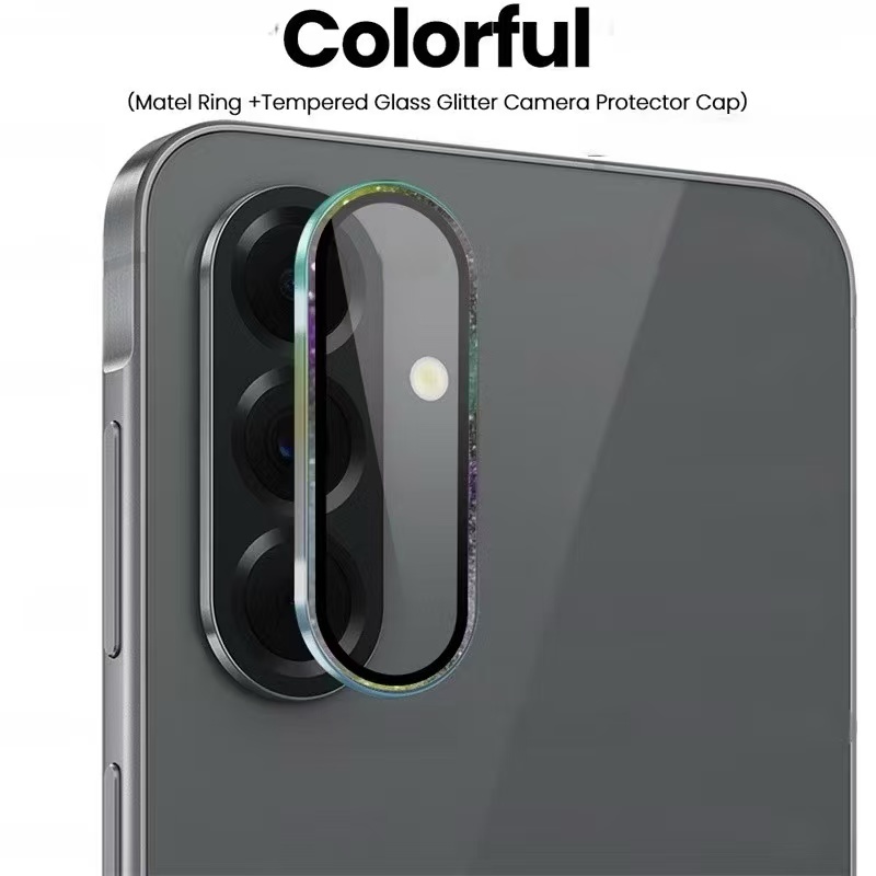 ฟิล์มเลนส์กล้อง ป้องกันเลนส์กล้อง 9Dสําหรับ Samsung A07 A17 A56 A36 A26