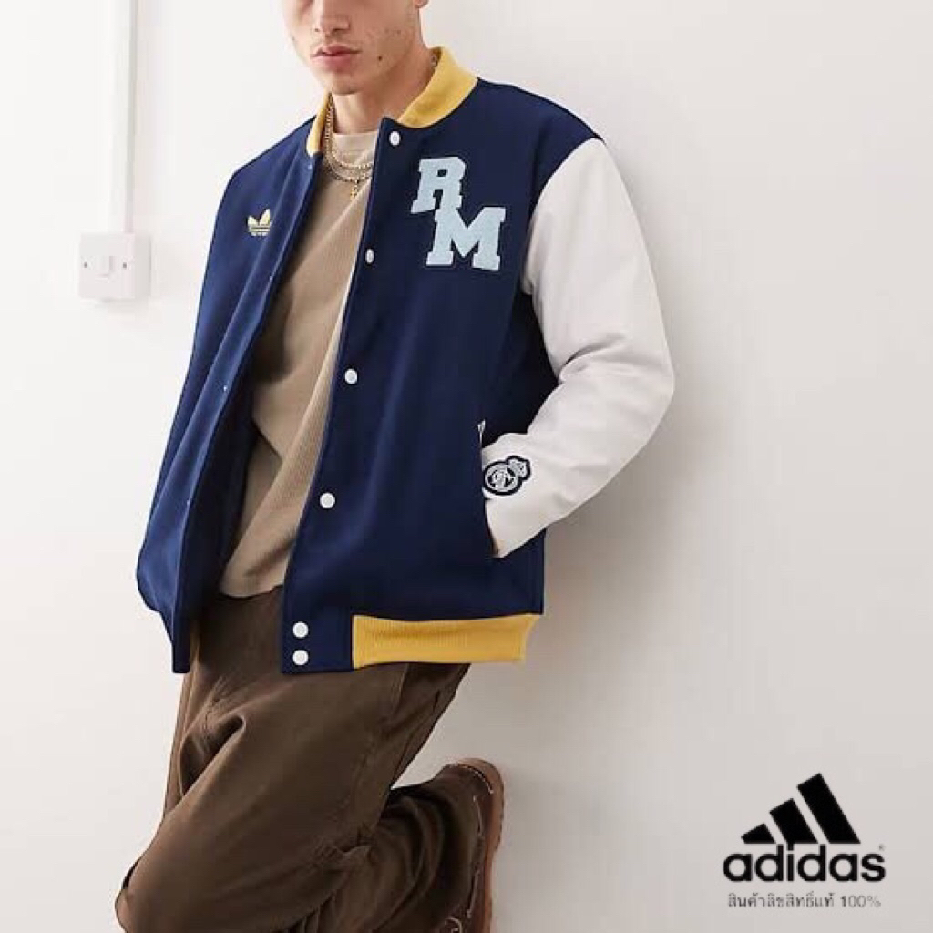 (ของแท้ออกช็อป) เสื้อแจ็คเก็ต REAL MADRID VRCT JACKET