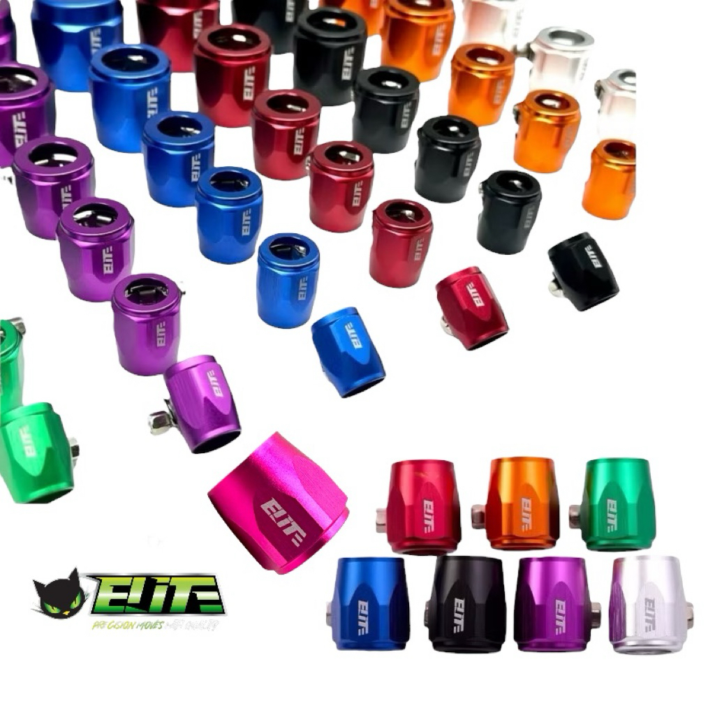 Elite ปลอกเข็มขัดสำหรับรัดท่อต่างๆ ขนาด An4-An16(13-30มิล)เกรดดีกว่างานในท้องตลาด ผิวงานสวยมาก โลโก้ คม ชัด ไม่มีตำหนิ