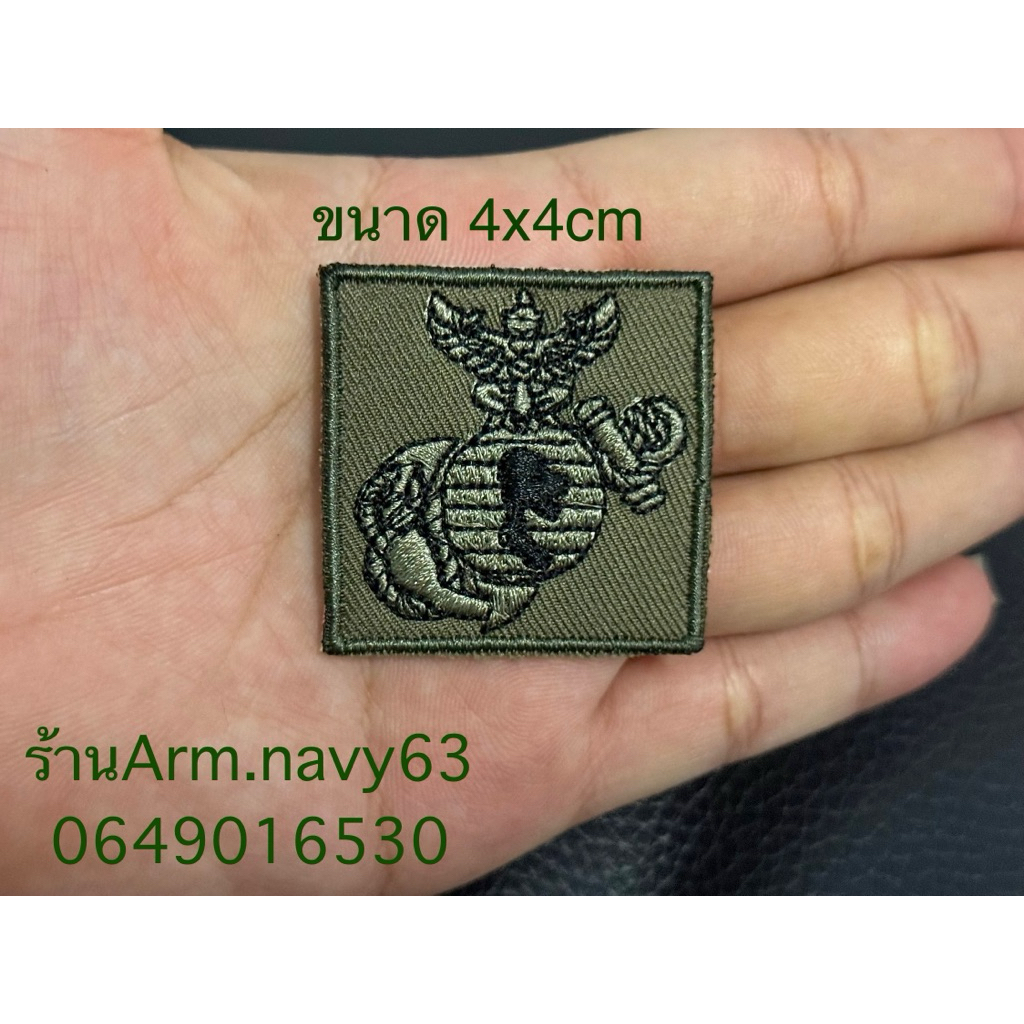 อาร์มรฃปักลาย ครุฑ ขนาด4x4cm อาร์มติดเสื้อผ้า ปักลาย ครุฑ ป้ายติดตีนตุ๊กแก ครุฑ