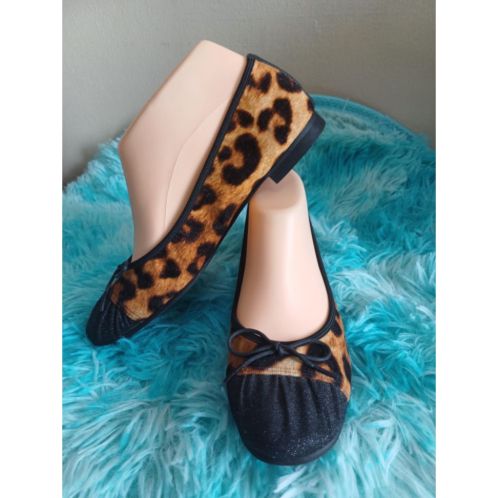 Mode et Jacomo Leopard Print Shoes Size  23cm