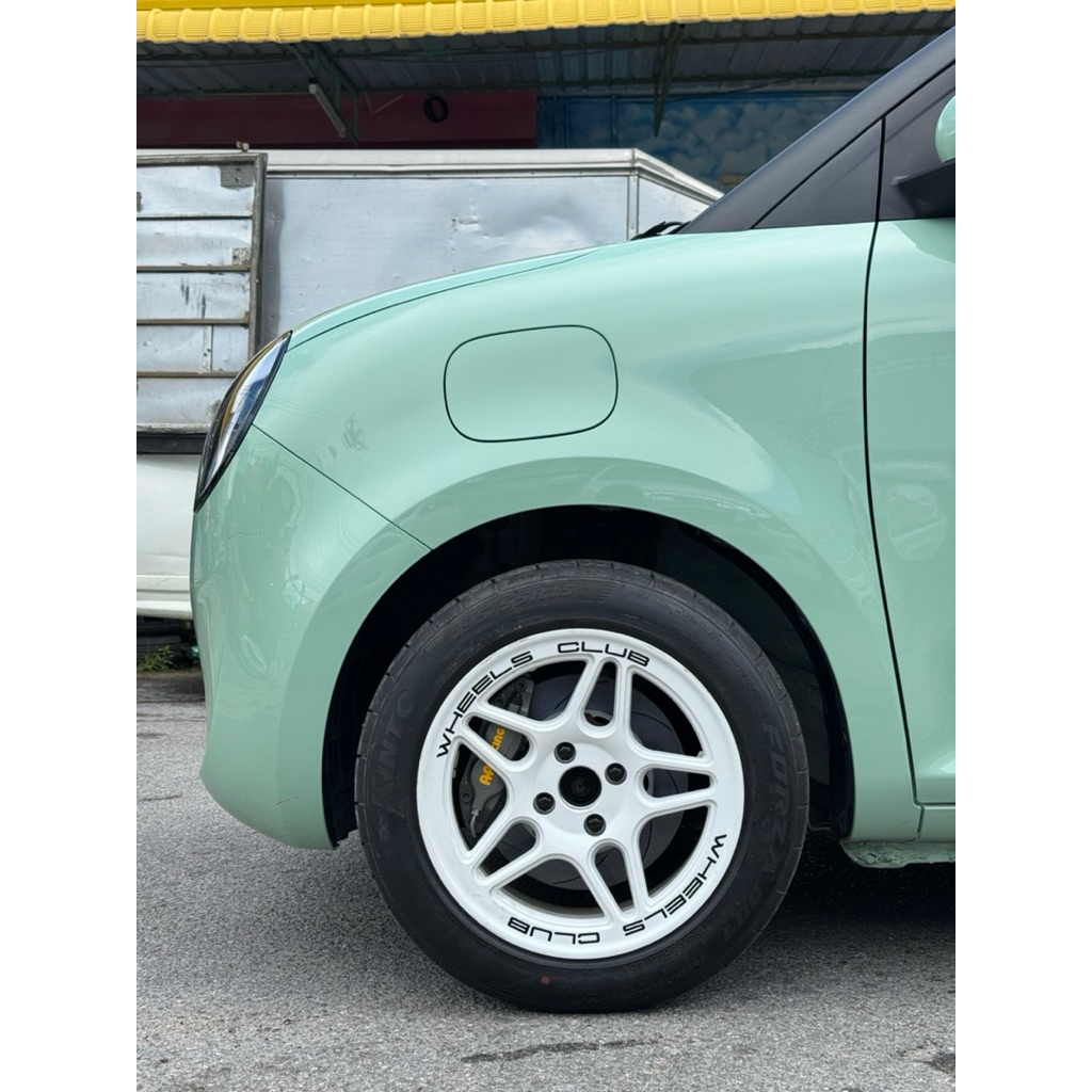 เบรคap racing 7600 4พอต สำหรับล้อขอบ 15-16“ เลือกสีปั๊ม สีฮับ ลายจานได้ ตามที่ลูกค้าชอบ