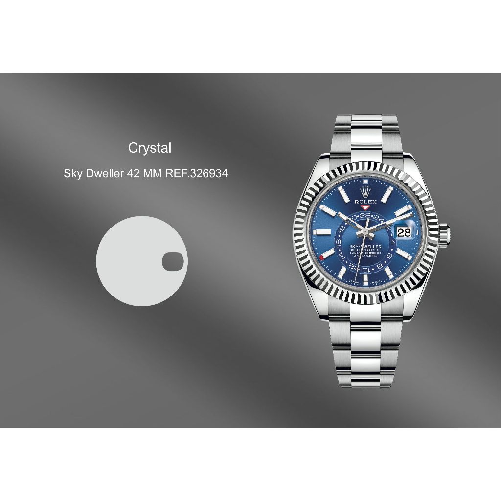 ฟิล์มกันรอยหน้าปัดนาฬิกา Sky Dweller (เฉพาะหน้าปัด)