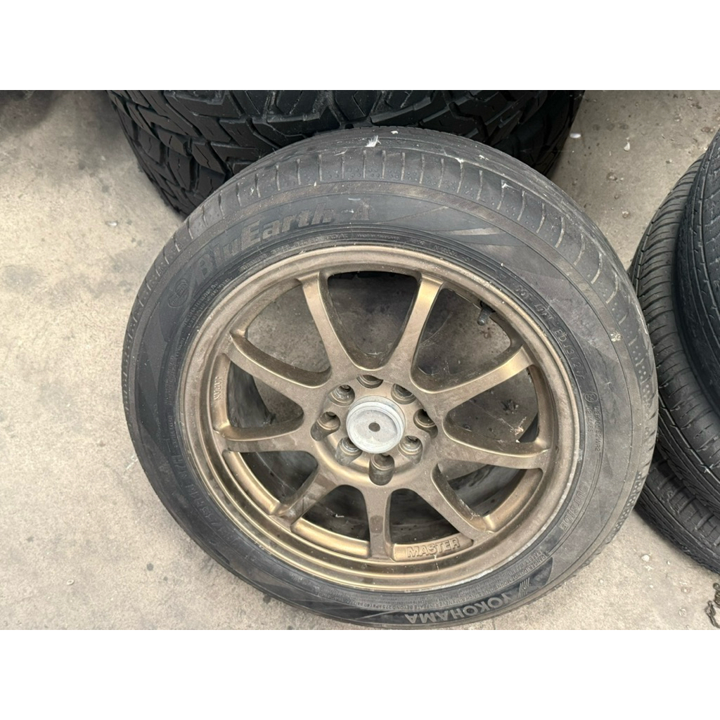 ล้ออะไหล่ แม็กซ์ ขอบ16 4รู100,114 พร้อมยาง Yokohama 185/55/16 1 เส้น ปี21 ราคาต่อวง
