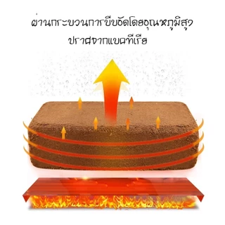 ขุยมะพร้าวอัดก้อน ปลูกต้นไม้ พองตัวเร็ว เทนนินต่ำ 450g / 550g ดินปลูกสวนผัก กระถางต้นไม้