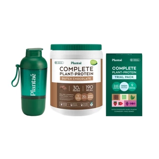 Plantae Starter Kit Set : รส ดัชท์ ช็อกโกแลต / PRO Refill Shaker / Trial Pack : โปรตีนพืช