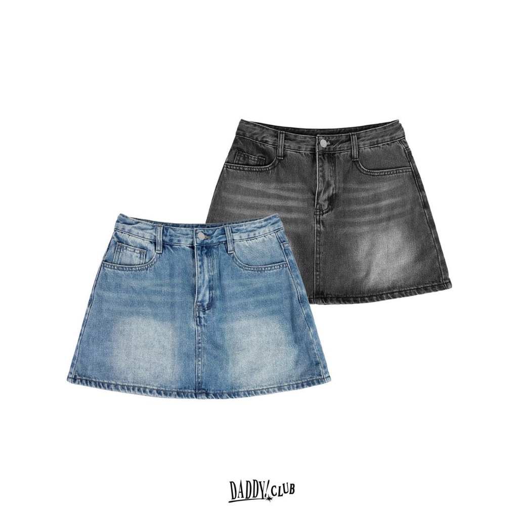 DADDYCLUB | Miranda Skort กระโปรงยีนส์ สุดน่ารัก