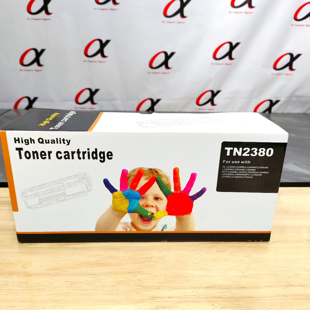 TONER หมึกเทียบเท่า TN2380 TN-2380 2380 T2380 T-2380