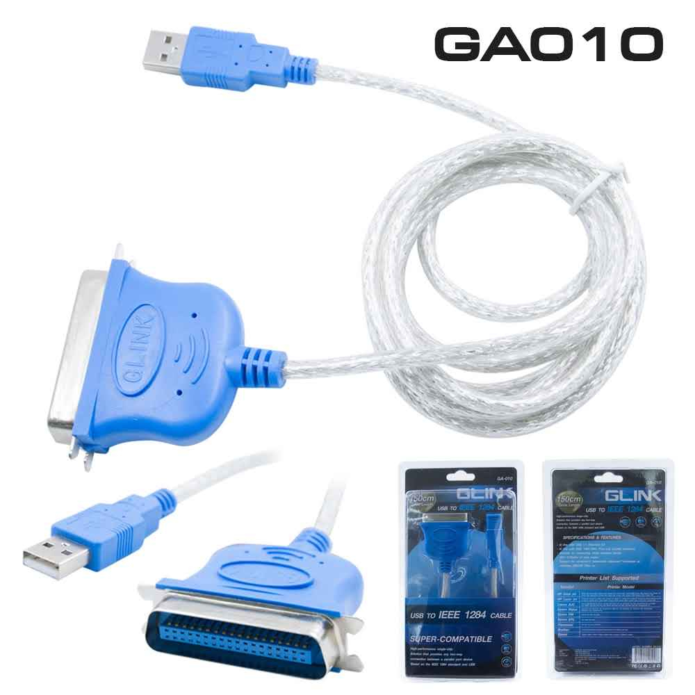 Glink GA-011 USB TO Parallel DB25/F Cable
