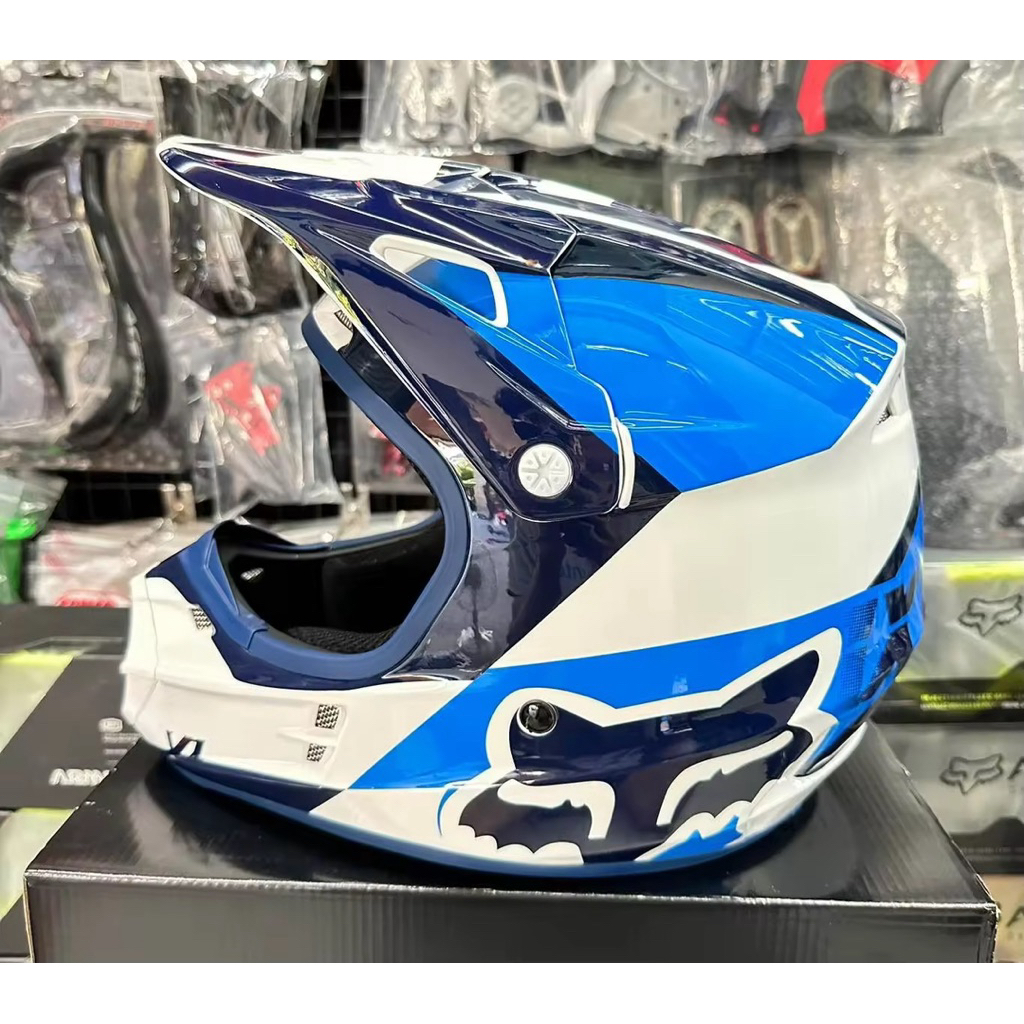 หมวกกันน็อค  หมวกวิบาก Fox v1 (พร้อมส่งในไทย)  สอบถามไซร้ขนาด  ก่อนสั่งซื้อ