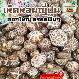 เห็ดหอม (เห็ดญี่ปุ่นดอกใหญ่) น้ำหนัก 200กรัม, 500กรัม, 1กิโล…