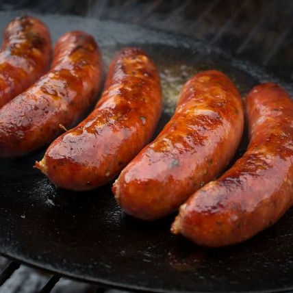 Premium Chorizo Sausage 500g (100g x 5 )  -  ไส้กรอกโชริโซ่ หมูหมักคุณภาพดี สไตล์เม็กซิกัน ขนาด 500 กรัม.(100กรัม. × 5)
