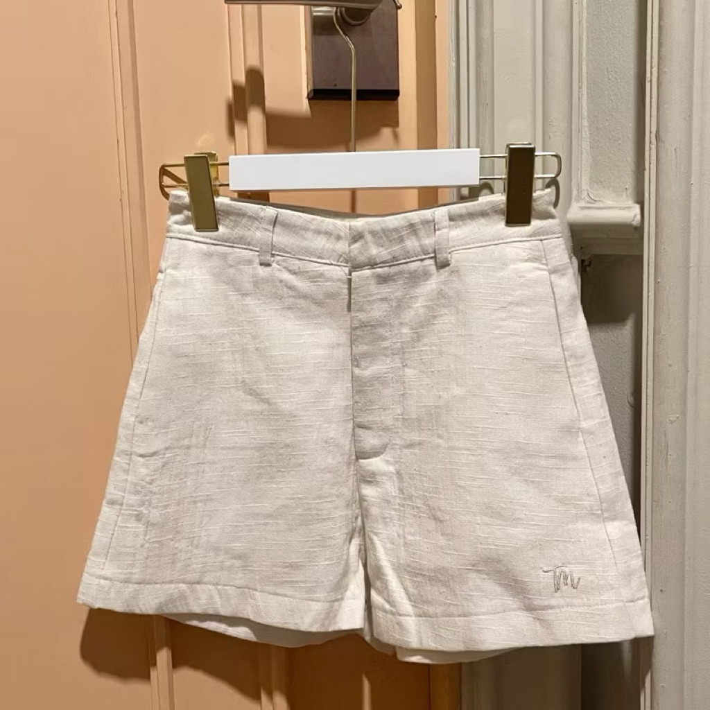 ส่งต่อกางเกง tulla.more size S ผ้าทอธรรมชาติ