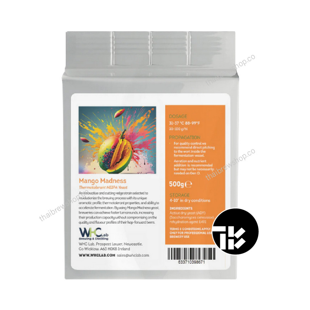 Mango Madness Dry Yeast 500g. - WHC Lab