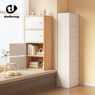 THailoong🛋️ตู้ลิ้นชักไม้ 3/4/5 ชั้น ที่แข็งแรงและทนทาน สำหรั…