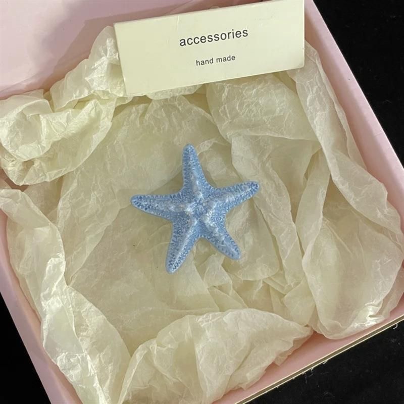 Lunar Blossom น่ารักกิ๊บติดผมปลาดาว เครื่องประดับผมสไตล์เกาหลี y2kกิ๊บติดผม พร้อมส่งในไทย ราคา ถูกที่สุด ดีลบีเคเค แกลเลอรีภาพที่ 6
