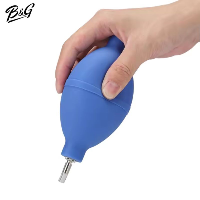 เครื่องมือซ่อมนาฬิกา ยางเป่าลมเพื่อกำจัดฝุ่น คุณภาพสูง สำหรับมืออาชีพ (สีฟ้า)