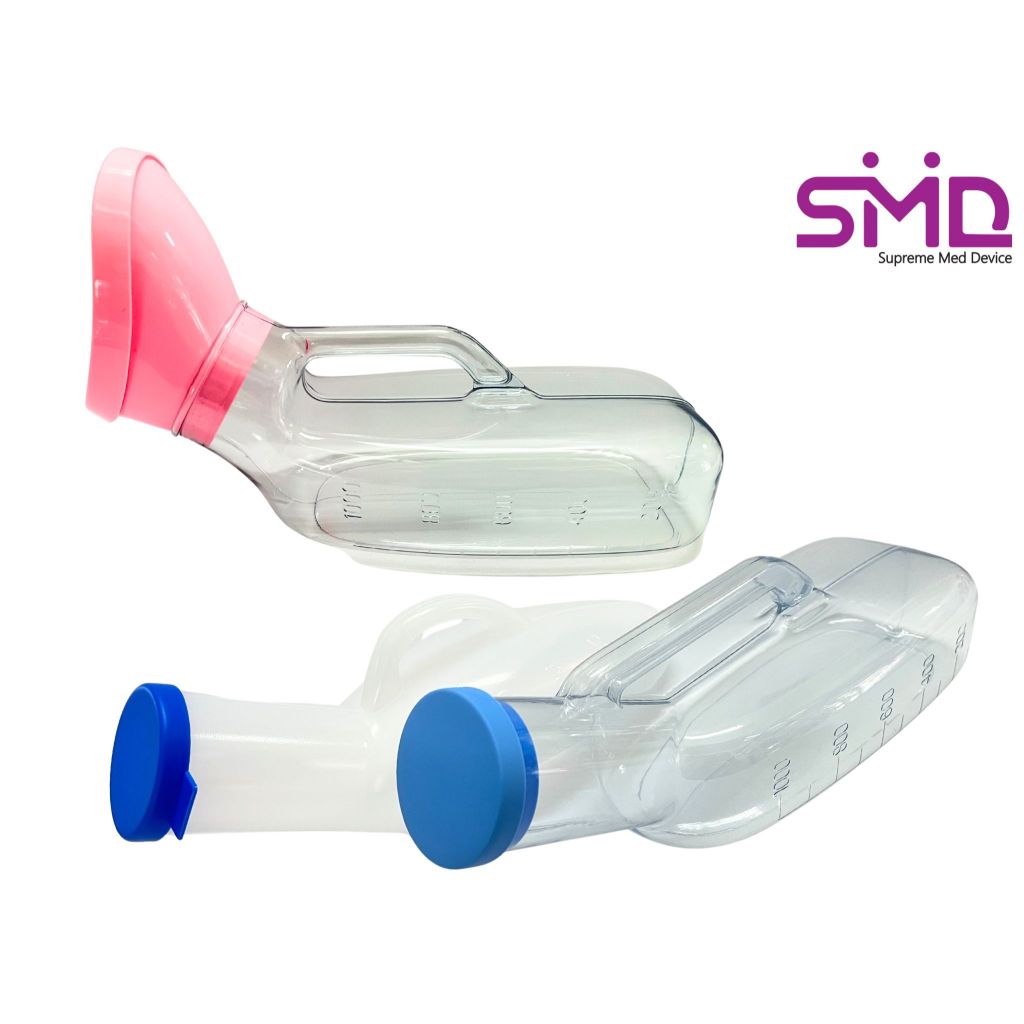 กระบอกปัสสาวะพลาสติก ผู้ชาย-ผู้หญิง พลาสติกใส/ขุ่น MAGNATE 800-1,000 ml. คอมฟอร์ท100