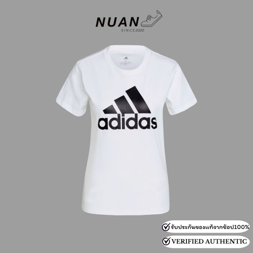 เสื้อ Adidas Essentials Logo Tee (Women) GL0649 การันตี ของเเท้ 100%