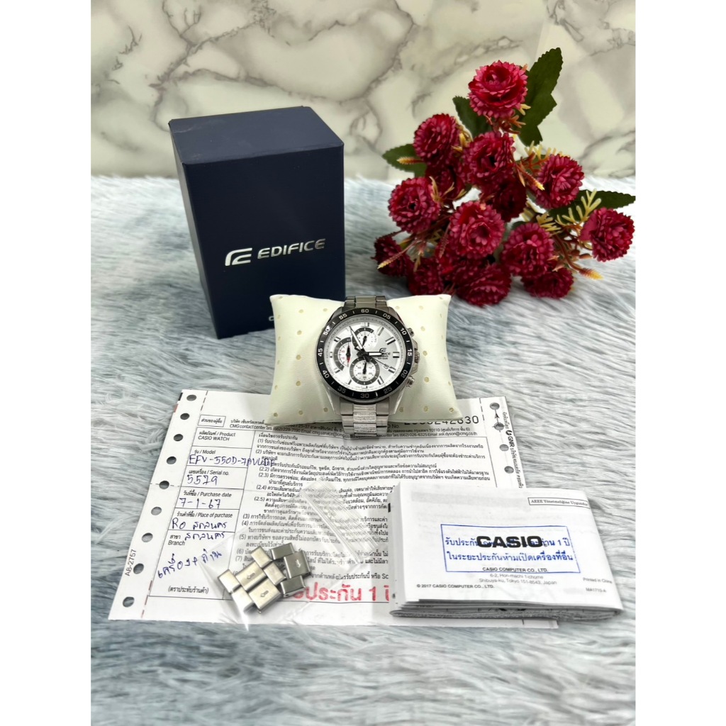 นาฬิกา CASIO รุ่น EFV-550D-7AV