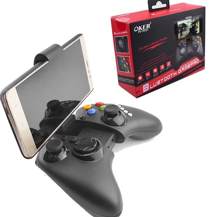 จอยเกมส์OKER Gaming Joy Bluetoothจอยเกมส์บลูทูธ สำหรับมือถือ/คอมพิวเตอร์