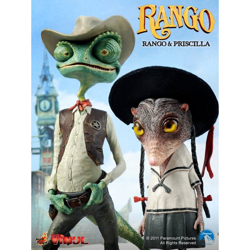 Hot Toys The Rango & Priscilla Vinyl Collectible Figures Set (Deluxe Version) [พร้อมส่ง/ของใหม่]