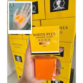 สบู่ไวท์ไวท์ สบู่ส้ม Light White สบู่ฟอกผิวกายขจัดขี้ไคล 65g.
