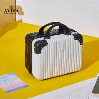 AVIVA Suitcase Luggage กระเป๋าเดินทาง กระเป๋าเครื่องสําอาง ขนาดเล็ก 14 นิ้ว สําหรับผู้หญิง