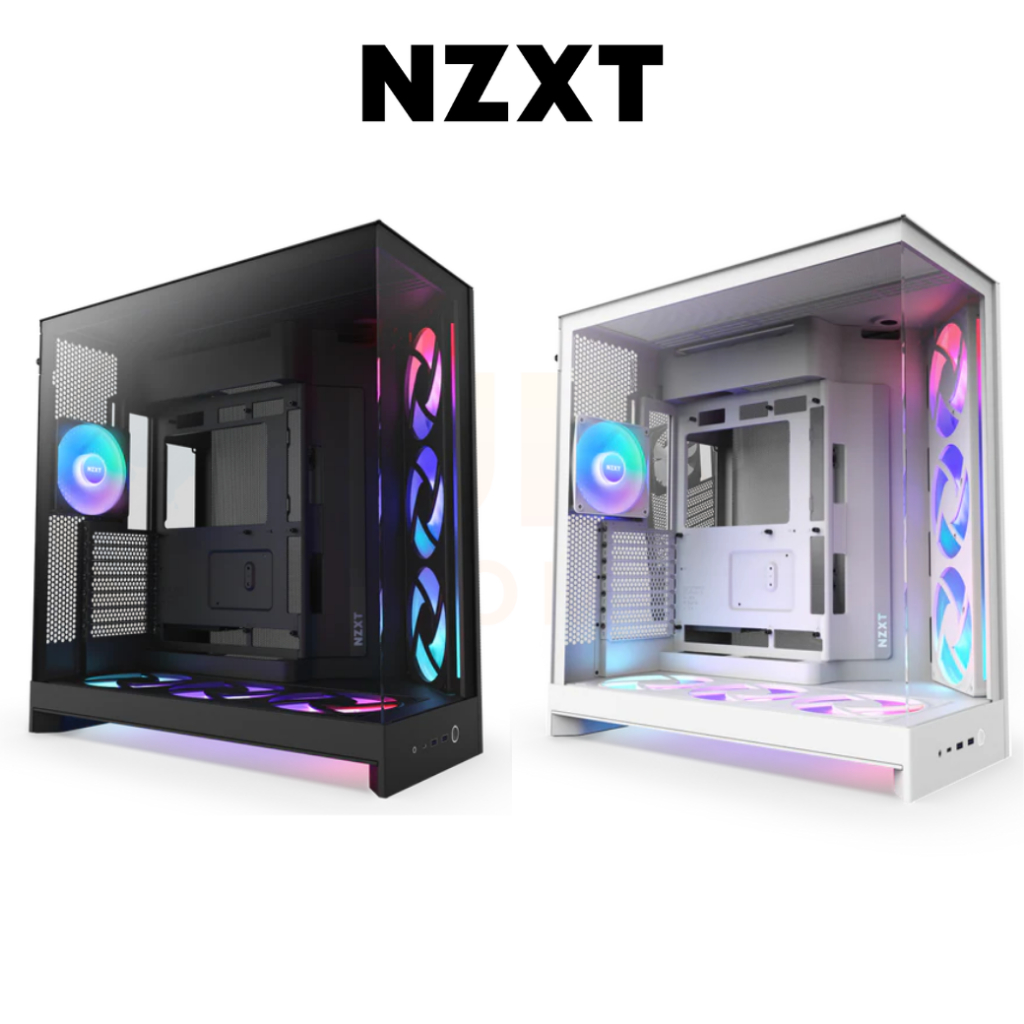 CASE (เคส) NZXT H9 Flow RGB+ 2025 ประกันศูนย์ 2 ปี