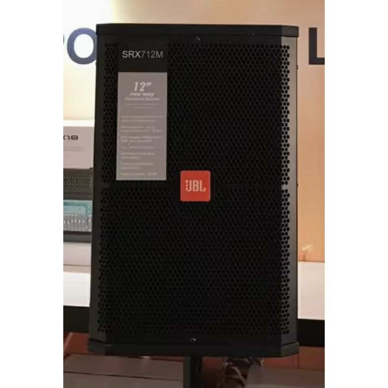 SRX-712M ตู้ลำโพงคุณภาพสูง ลำโพง2ทาง12 นิ้ว Passive แบบ 2 ทางมีเน็ตเวิร์คในตัว เสียบเสาได้หรือทำเป็น