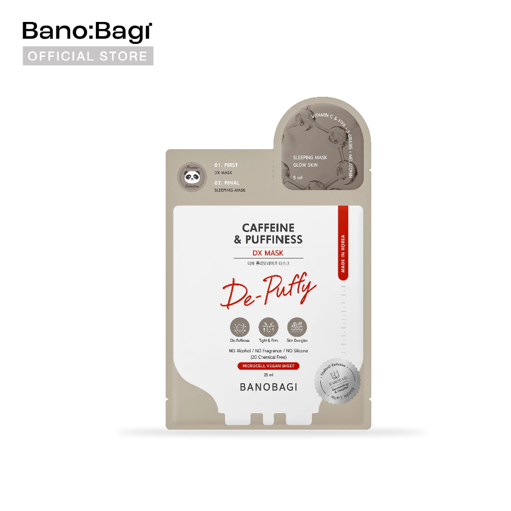 BANOBAGI DX Mask - Caffeine & Puffiness