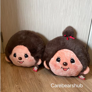 Monchhichi Pillow Blanket - หมอนผ้าห่มซุกมือมอนชิชิ และ หมอนอิง และ หมอนอิง ไม่มีผ้าห่ม face Cushions ของแท้ 100%