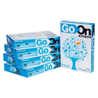 กระดาษถ่ายเอกสาร Go On A4 70 gsm (500แผ่น)