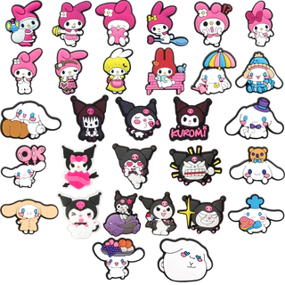 การ์ตูน Charm MEIDJ ตาม shoe Charms และผู้หญิงในประเภทผู้หญิง